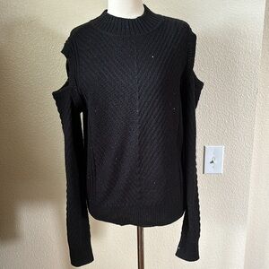 DKNY cold shoulder sweater